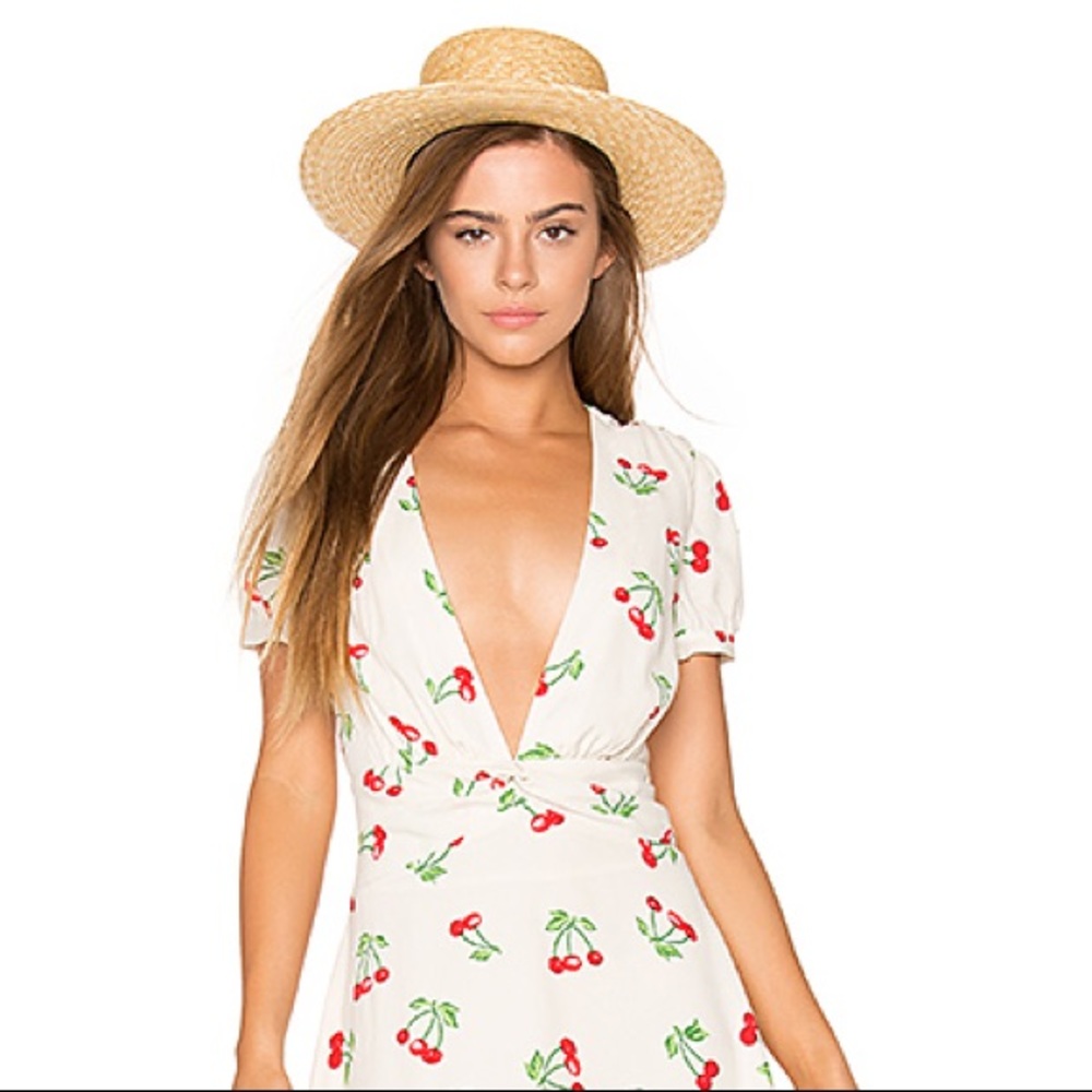 Privacy Romper - Cherry Pattern